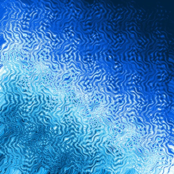 Hafif çizgiler, kareler, daireler ve sarmal dalga ile mavi arka plan