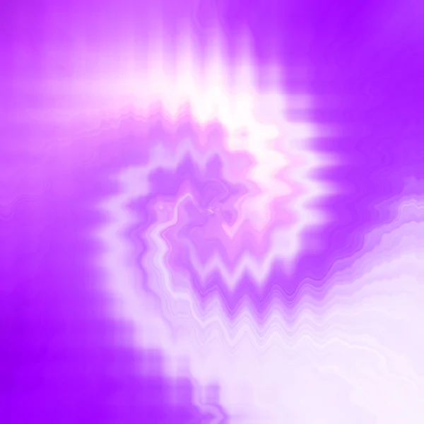Fond abstrait violet avec lignes lumineuses, carrés, cercles et onde spirale — Photo