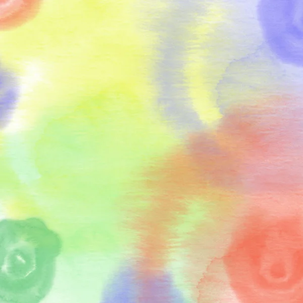 soyut suluboya kırmızı mavi yeşil daireler, noktalar, lekeleri ve beyaz arka plan su sıçramalarına