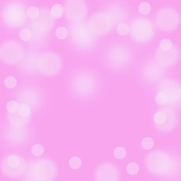 ボケ味、ぼやけたスポットを持つピンクの抽象的な背景 — ストック写真