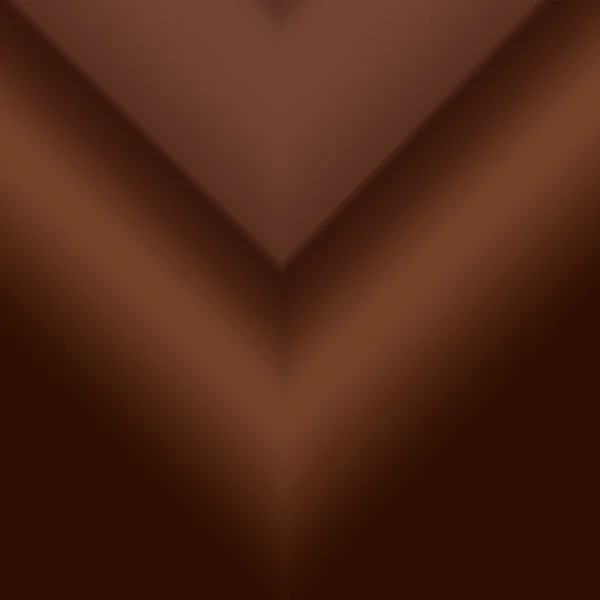 Abstrakte schokoladenbraune Farbe in einem Dreiecksmuster und der Winkel — Stockfoto