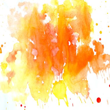 Renk suluboya soyut desen beyaz bir arka planda sıçraması.