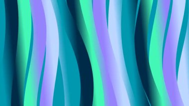 Mavi ve morun tonlarında canlı dalgalı çizgilerle dinamik soyut arkaplan, hareket ve enerji hissi yaratıyor, multimedya sunumları, web grafikleri ve dijital sanat projeleri için mükemmel