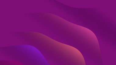 Yumuşak şekilli soyut mor ve pembe gradyan arkaplan.
