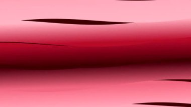 Soyut Pembe ve Kırmızı Gradyan Dalgalar Arkaplan Hareketi.