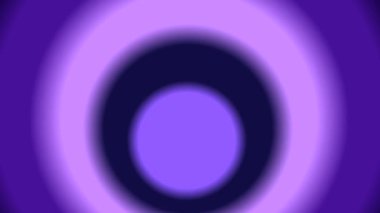 Soyut Mor Çemberler Titreşimli Arkaplan Canlandırması.
