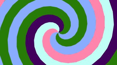 Renkli Girdap Deseni Soyut Arkaplan Canlandırması.