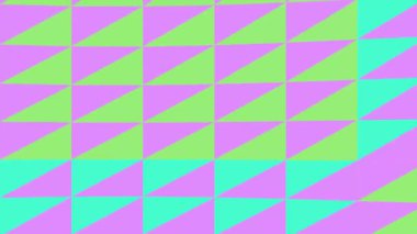 Neon pembe renklerle tekrarlanan geometrik desen