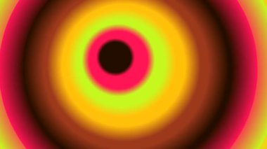 Eşmerkezli daireleri olan renkli radyal gradyan