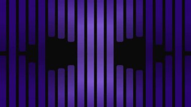 Değişen dikey çizgileri olan bir dizi koyu mavi arkaplan.