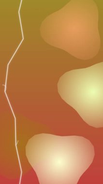 Parlayan sicim ışıkları olan soyut şekillerin videosu