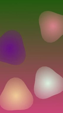 Hareketli bir arkaplanda canlandırılmış jelibon.