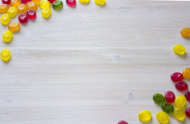 Şeker çerçeve arka plan