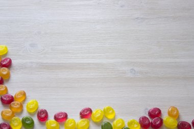 Şeker çerçeve arka plan