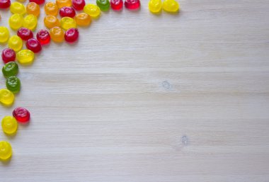 Şeker çerçeve arka plan