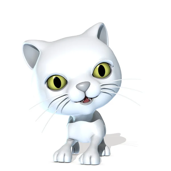 3D Rendered şirin fantezi evde beslenen hayvan