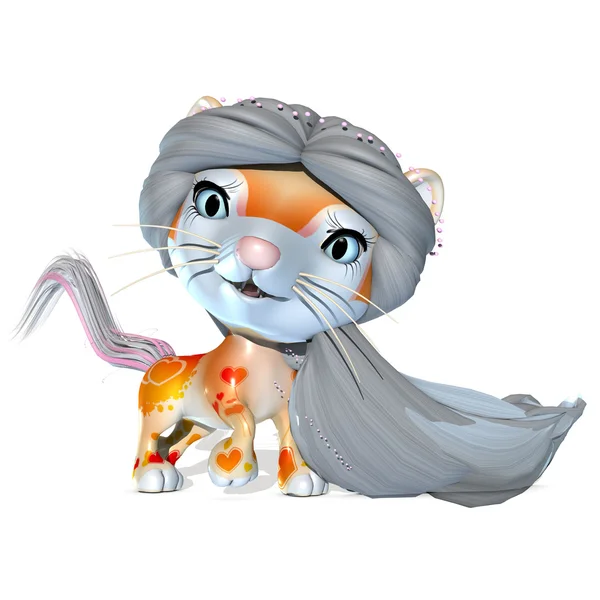 3D Rendered cute fantasy pet — Stock Photo, Image