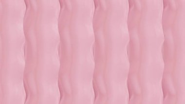 Dalgalı desenli pürüzsüz pembe kumaş