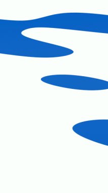 Beyaz arka plan üzerinde soyut mavi şekiller