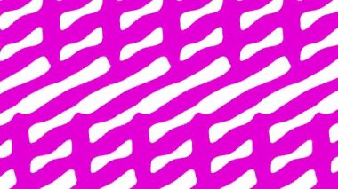 Pembe ve beyaz dalgaların soyut deseni