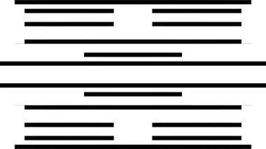 Siyah ve beyaz şekillerin soyut animasyonu