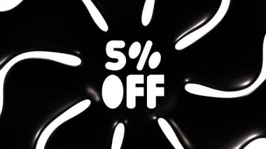 Siyah ve Beyaz Arkaplan Canlandırması ile% 5 indirimli