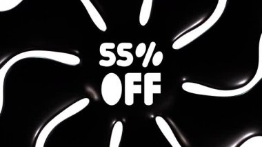 % 55 indirimli Siyah ve Beyaz Arkaplan Canlandırması