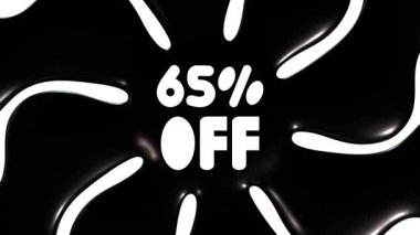 % 65 indirimli Siyah ve Beyaz Arkaplan Canlandırması