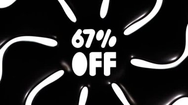 Siyah ve Beyaz Arkaplan Animasyonunda% 67 indirim