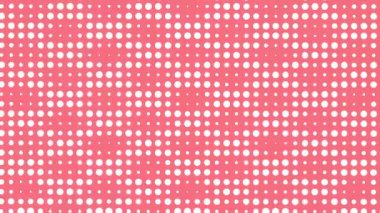 Soyut yarım ton pembe arkaplan oluşturan beyaz noktalar.