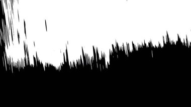 Siyah desenli beyaz desenli, yakın çekim.