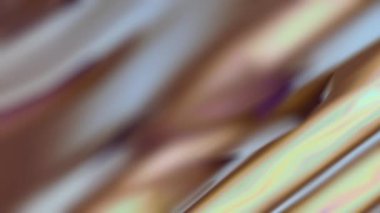 Rengarenk gölgelerin spektrumunda, odak dışı dalgaların ritmik akışı..