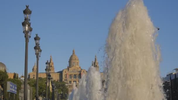Jets de fontaine à Montjuic — Video