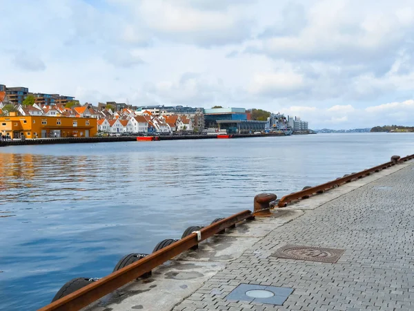 Old town panoramic view in Stavanger, Norway. — Stock Photo, Image