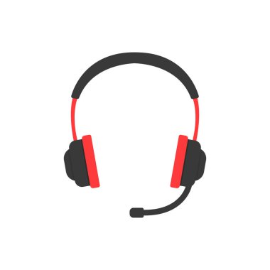 Çevrimiçi destek servisi kulaklık mikrofonu