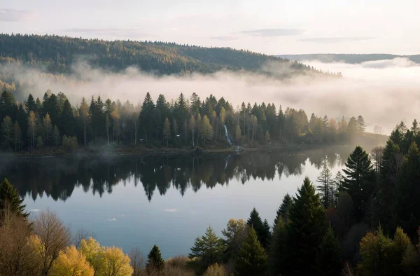 Sabah göl manzarası çok güzel.