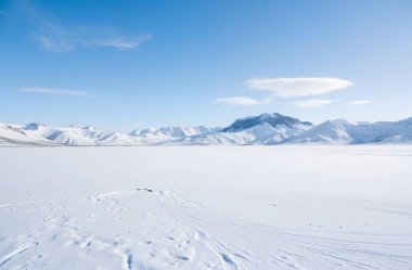 Kış manzarası harika.