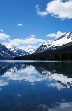 Görkemli göl manzarası manzarası