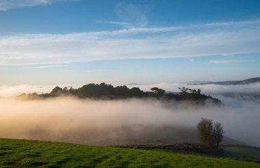 Dağların güzel manzarası