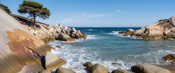 Deniz kıyısının güzel manzarası