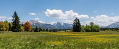 view from the top of a mountain with a beautiful view of the valley and mountain range