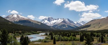 güzel manzara dağlar doğal görünümü