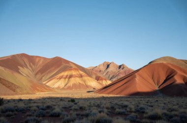 Dağların güzel manzarası