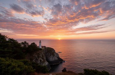 sunrise on the black sea coast, bulgaria