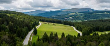 Güzel dağ manzarası