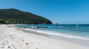 a beautiful shot of a beautiful beach in costa brava, spain