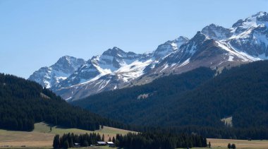 Güzel Alpler manzarasının manzarası