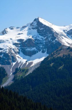 Dağların güzel manzarası