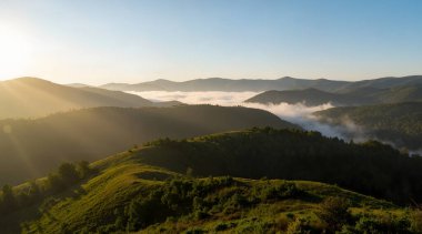 Sabah Karpat Dağları.