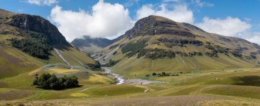Güzel doğa manzarası, manzaralı manzara
